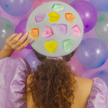 Load image into Gallery viewer, Self Love Candy Hearts Beret