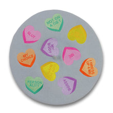 Load image into Gallery viewer, Self Love Candy Hearts Beret