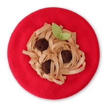 Load image into Gallery viewer, Spaghetti & Meatballs Beret