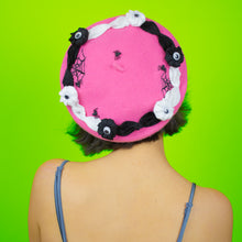Load image into Gallery viewer, Spooky Pink Velvet Cake Beret (Limited Edition)