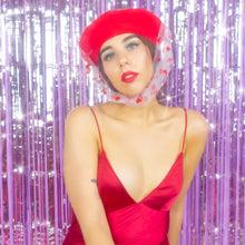 Load image into Gallery viewer, You're Tulle Sweet Beret in Red