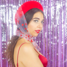 Load image into Gallery viewer, You're Tulle Sweet Beret in Red