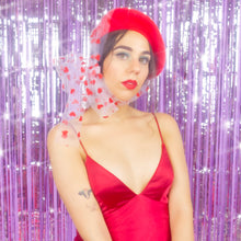 Load image into Gallery viewer, You're Tulle Sweet Beret in Red