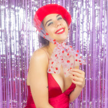 Load image into Gallery viewer, You're Tulle Sweet Beret in Red
