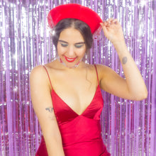 Load image into Gallery viewer, You're Tulle Sweet Beret in Red