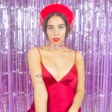 Load image into Gallery viewer, You're Tulle Sweet Beret in Red