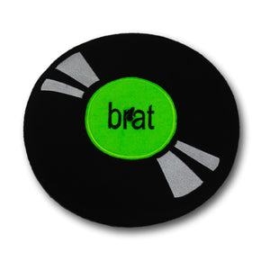 Brat on Vinyl Beret