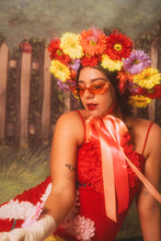 Load image into Gallery viewer, The Mae (Gerbera Straw Hat in Small)