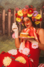 Load image into Gallery viewer, The Mae (Gerbera Straw Hat in Small)