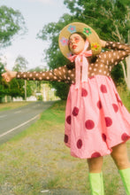 Load image into Gallery viewer, The Britney (Rainbow Daisies Straw Hat in Small)