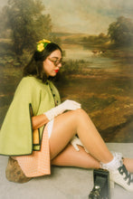 Load image into Gallery viewer, The Josephine (Lady Bugs on Green Headpiece)