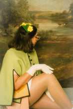 Load image into Gallery viewer, The Josephine (Lady Bugs on Green Headpiece)