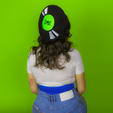 Load image into Gallery viewer, Brat on Vinyl Beret