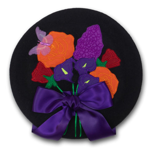 Buy me (Halloween) Flowers Beret