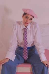 Devilish Beret in Pink