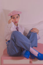 Load image into Gallery viewer, Devilish Beret in Pink