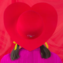 Load image into Gallery viewer, Bat Attitude Heart Hat