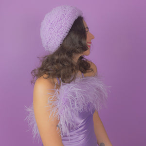 Lavender Haze Gumdrop Hat