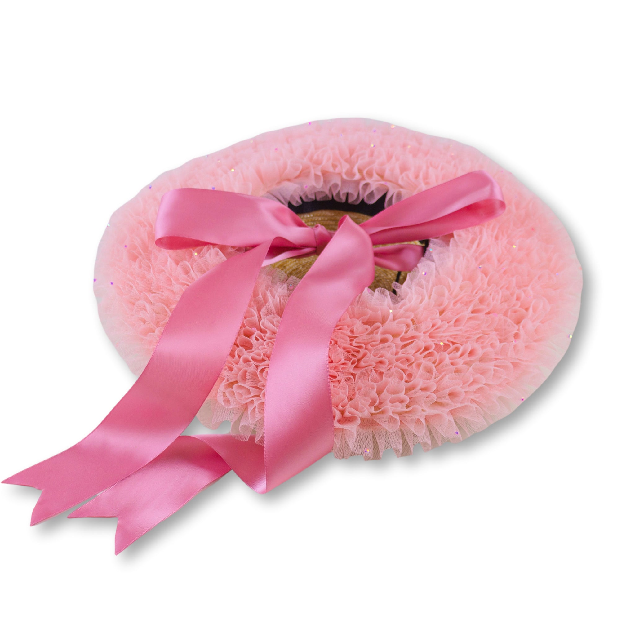 Rococo Ruffle Straw Hat (Small) – Elleni the Label