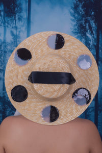 Lunar Phases Straw Hat (Small)