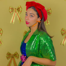 Load image into Gallery viewer, Red Velvet Beret