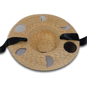 Lunar Phases Straw Hat (Small)