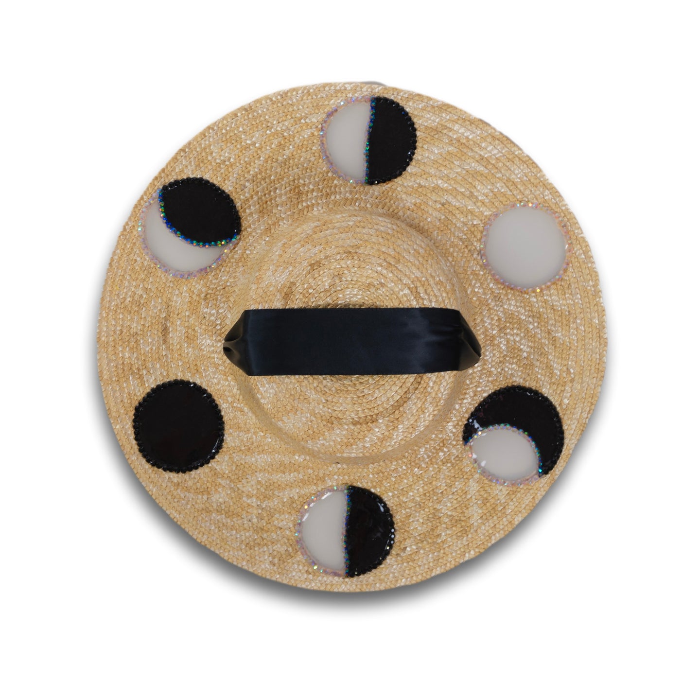 Lunar Phases Straw Hat (Small)
