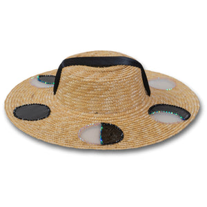 Lunar Phases Straw Hat (Small)