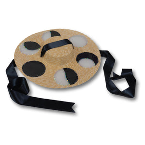 Lunar Phases Straw Hat (Large)