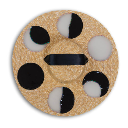 Lunar Phases Straw Hat (Large)