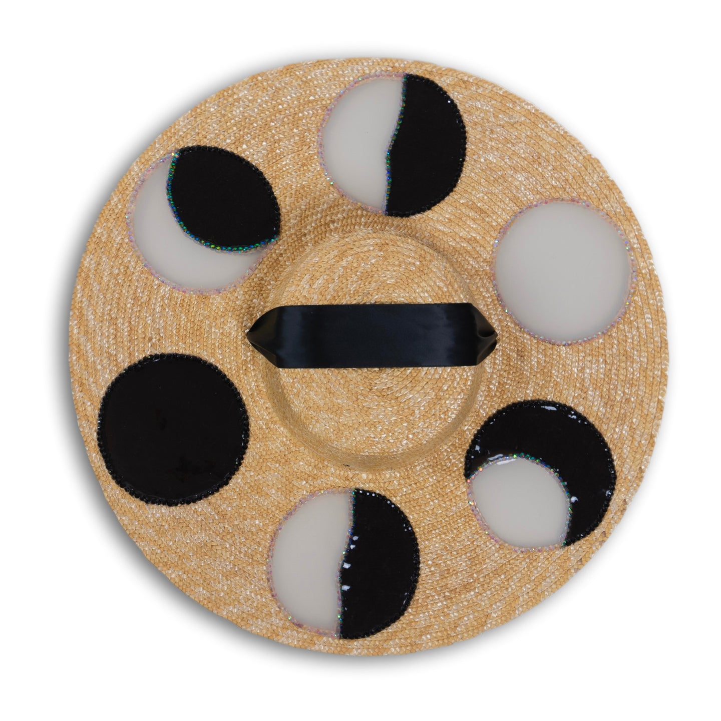 Lunar Phases Straw Hat (Large)
