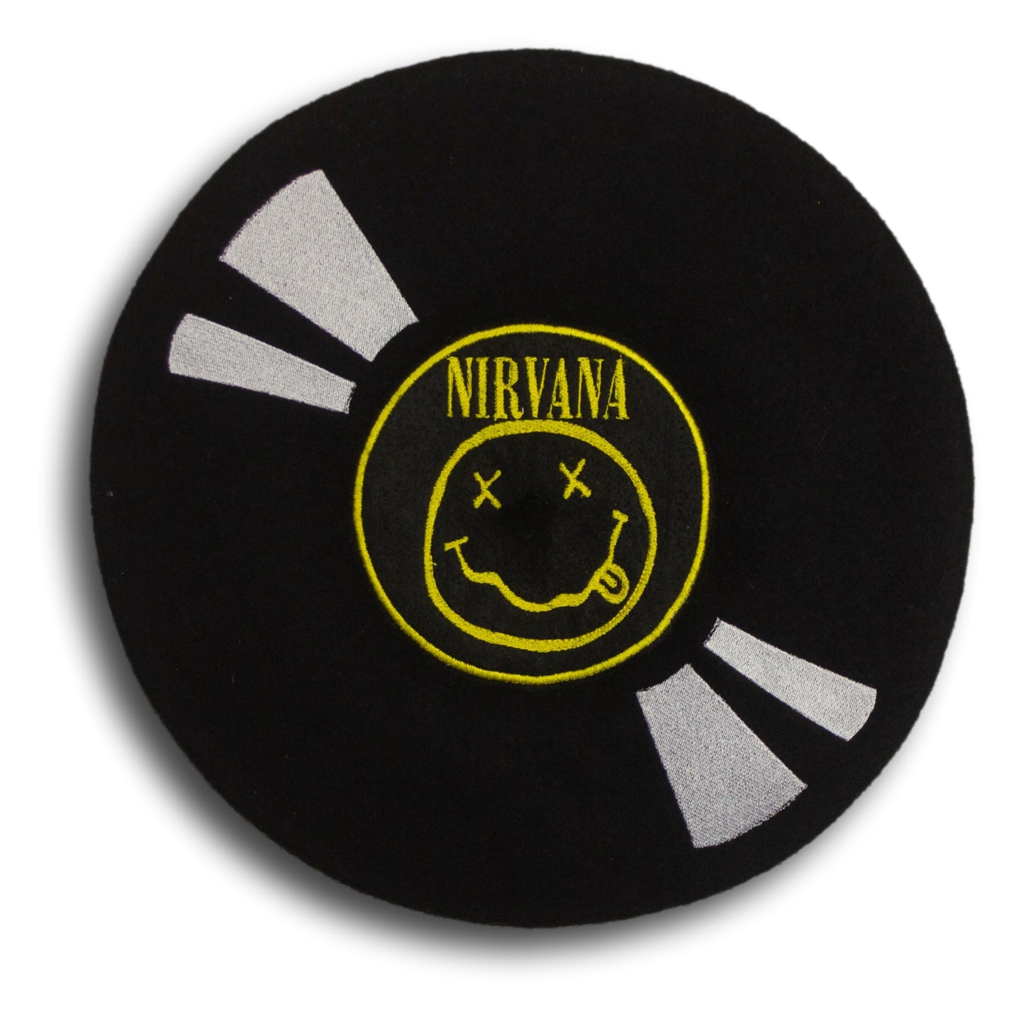 Nirvana on Vinyl Beret