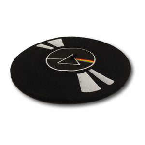 The Dark Side of the Moon on Vinyl Beret