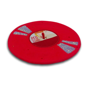 Red on Vinyl Beret