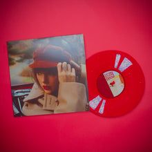 Load image into Gallery viewer, Red on Vinyl Beret