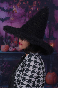 Ruffle Witch Hat (Large)