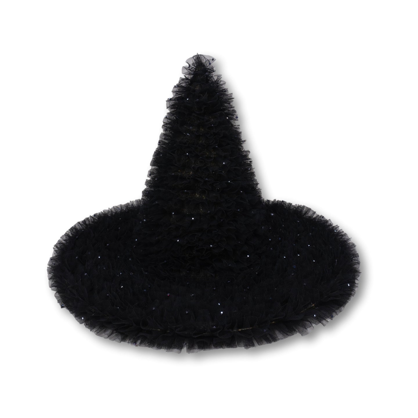Ruffle Witch Hat (Large)