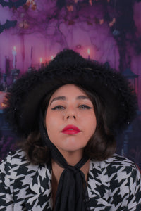 Ruffle Witch Hat (small)