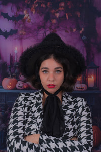 Ruffle Witch Hat (small)