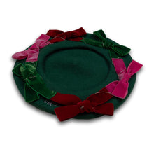 Load image into Gallery viewer, Knot Just a Wreath Beret
