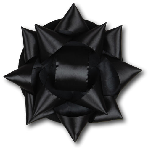 Star Bow Beret (Black)