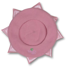 Load image into Gallery viewer, Star Bow Beret (Pink)