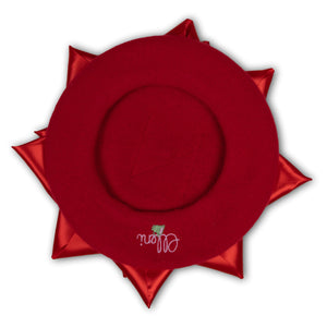 Star Bow Beret (Red)