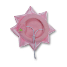 Load image into Gallery viewer, Star Bow Pet Beret in Pink