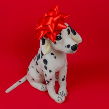 Load image into Gallery viewer, Star Bow Pet Beret in Red