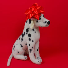 Load image into Gallery viewer, Star Bow Pet Beret in Red