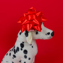 Load image into Gallery viewer, Star Bow Pet Beret in Red