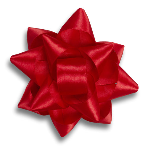 Star Bow Pet Beret in Red