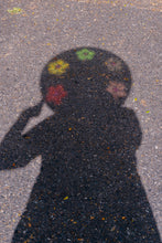 Load image into Gallery viewer, The Britney (Rainbow Daisies Straw Hat in Small)