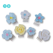 Load image into Gallery viewer, The Jayne (Ceramic Posy Comb Set)